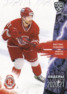 2021 KHL Collection - Mattias TEDENBY č. LDR-070