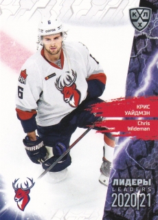 2021 KHL Collection - Chris WIDEMAN č. LDR-072