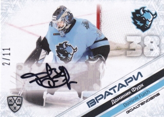 2021 KHL Collection - Dominik FURCH č. GOA-A27 2/11