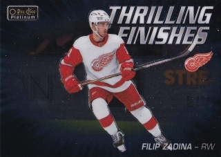Filip ZADINA 19-20 OPC Platinum č. TF-24 Thriling Finishes