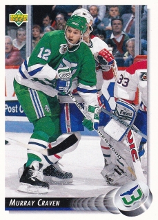 1992-93 Upper Deck - Murray CRAVEN č. 49