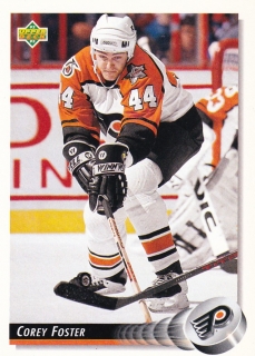 1992-93 Upper Deck - Corey FOSTER č. 53