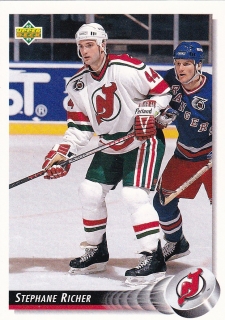 1992-93 Upper Deck - Stephane RICHER č. 56
