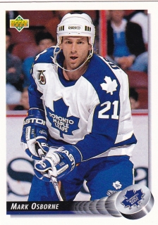 1992-93 Upper Deck - Mark OSBORNE č. 72