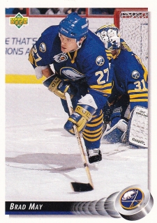 1992-93 Upper Deck - Brad MAY č. 74