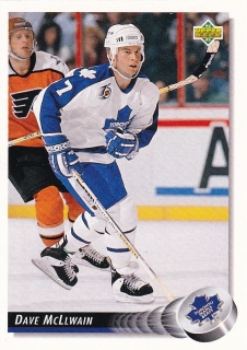 1992-93 Upper Deck - Dave McLLWAIN č. 93