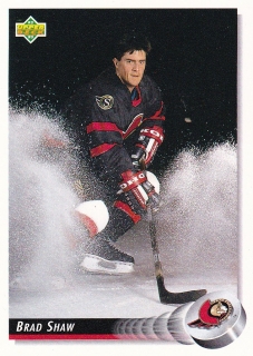 1992-93 Upper Deck - Brad SHAW č. 109
