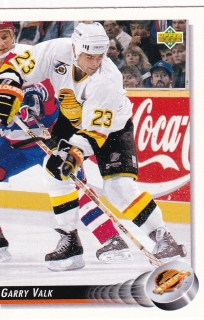 1992-93 Upper Deck - Garry VALK č. 114