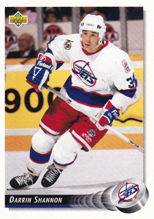 1992-93 Upper Deck - Darrin SHANNON č. 132