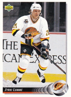 1992-93 Upper Deck - Jyrki LUMME č. 137