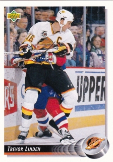 1992-93 Upper Deck - Trevor LINDEN č. 158