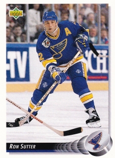 1992-93 Upper Deck - Ron SUTTER č. 184
