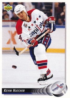 1992-93 Upper Deck - Kevin HATCHER č. 198