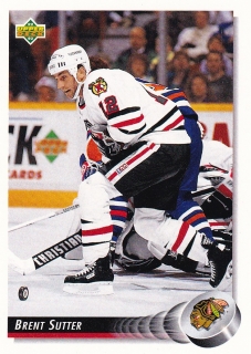 1992-93 Upper Deck - Brent SUTTER č. 199
