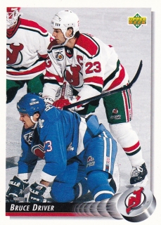 1992-93 Upper Deck - Bruce DRIVER č. 200