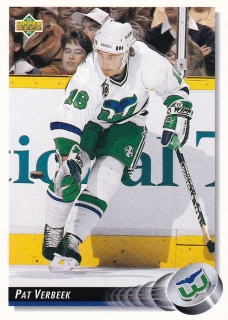 1992-93 Upper Deck - Pat VERBEEK č. 204