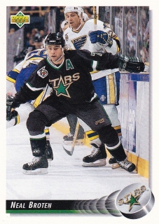 1992-93 Upper Deck - Neal BROTEN č. 206