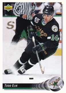 1992-93 Upper Deck - Todd ELIK č. 210