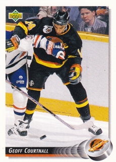 1992-93 Upper Deck - Geoff COURTNALL č. 240