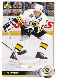 1992-93 Upper Deck - Glen WESLEY č. 244