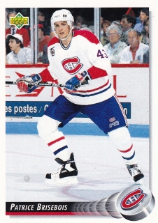 1992-93 Upper Deck - Patrice BRISEBOIS č. 277