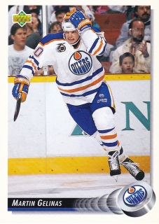 1992-93 Upper Deck - Martin GELINAS č. 282