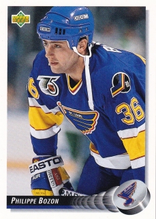 1992-93 Upper Deck - Philippe BOZON č. 283