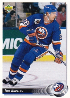 1992-93 Upper Deck - Tom KURVERS č. 292
