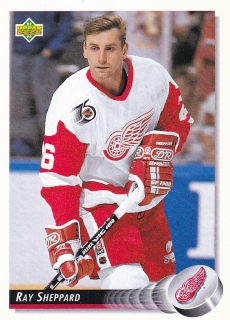 1992-93 Upper Deck - Ray SHEPPARD č. 296