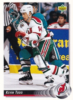 1992-93 Upper Deck - Kevin TODD č. 303