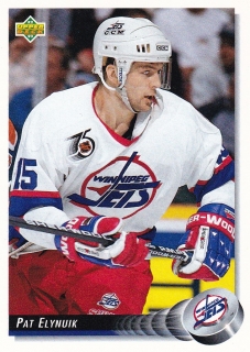 1992-93 Upper Deck - Pat ELYNUIK č. 312