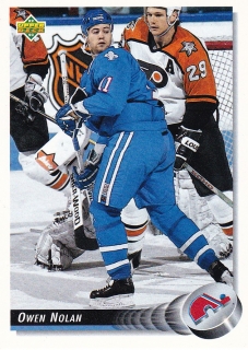 1992-93 Upper Deck - Owen NOLAN č. 321