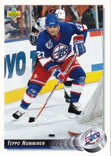 1992-93 Upper Deck - Teppo NUMMINEN č. 326