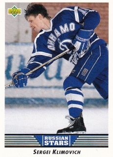 1992-93 Upper Deck - Sergei KLIMOVICH č. 339