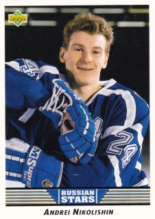 1992-93 Upper Deck - Andrei NIKOLISHIN č. 340