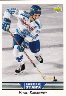 1992-93 Upper Deck - Vitali KARAMNOV č. 341