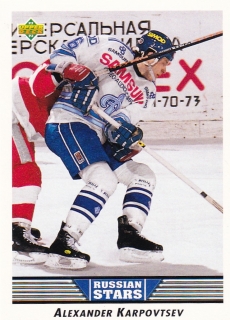 1992-93 Upper Deck - Alexander KARPOVTSEV č. 351