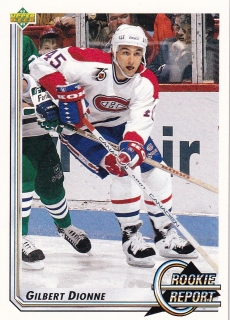 1992-93 Upper Deck - Gilbert DIONNE č. 356