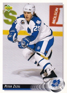 1992-93 Upper Deck - Peter ZEZEL č. 389