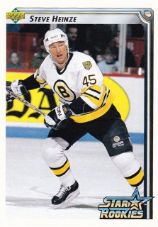 1992-93 Upper Deck - Steve HEINZE č. 400