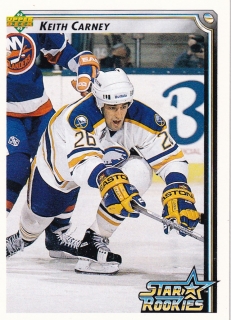 1992-93 Upper Deck - Keith CARNEY č. 402