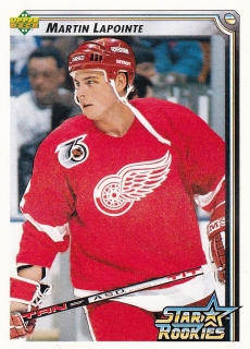 1992-93 Upper Deck - Martin LAPOINTE č. 405