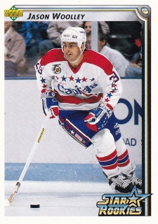 1992-93 Upper Deck - Jason WOOLLEY č. 422