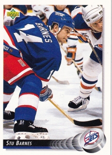 1992-93 Upper Deck - Stu BARNES č. 426