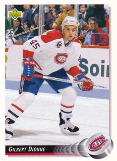 1992-93 Upper Deck - Gilbert DIONNE č. 427
