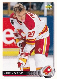 1992-93 Upper Deck - Tomas FORSLUND č. 429