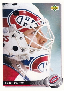 1992-93 Upper Deck - Andre RACICOT č. 430