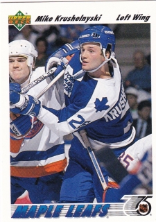 1991-92 Upper Deck - Mike KRUSHELNYSKI č. 320