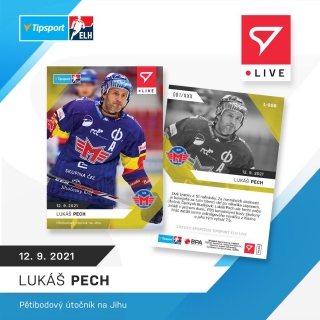 21-22 Tipsport Extraliga - Lukáš PECH L-006 x/123