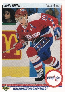 1990-91 Upper Deck - Kelly MILLER č. 130